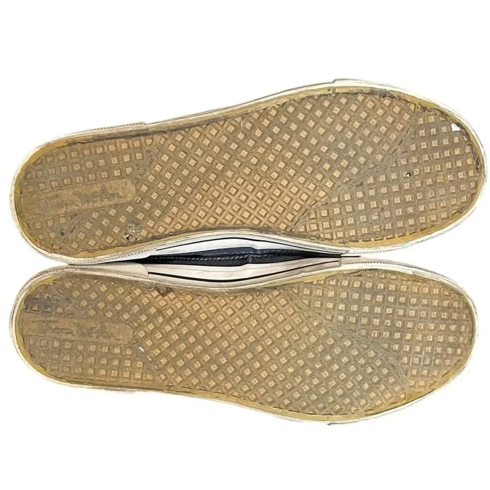 THOM McAn Denim Foster Boat Shoes Dark‎ Blue Men’s Size 9